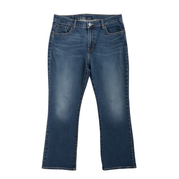 Lucky Brand Dungarees Y2K Bootcut Jeans Size 34 Short Gene Montesano Collection - Picture 13 of 13